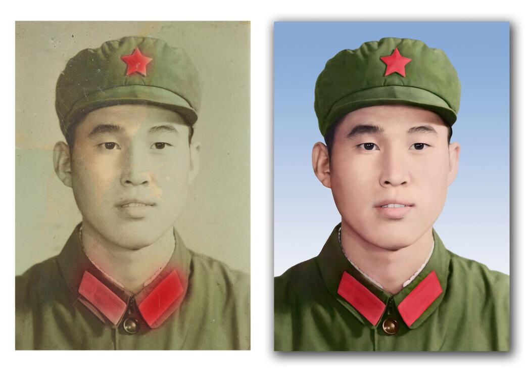 茶山镇破损照片修复-18